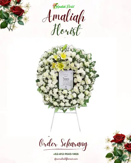 Krans Bunga Duka Plumutan